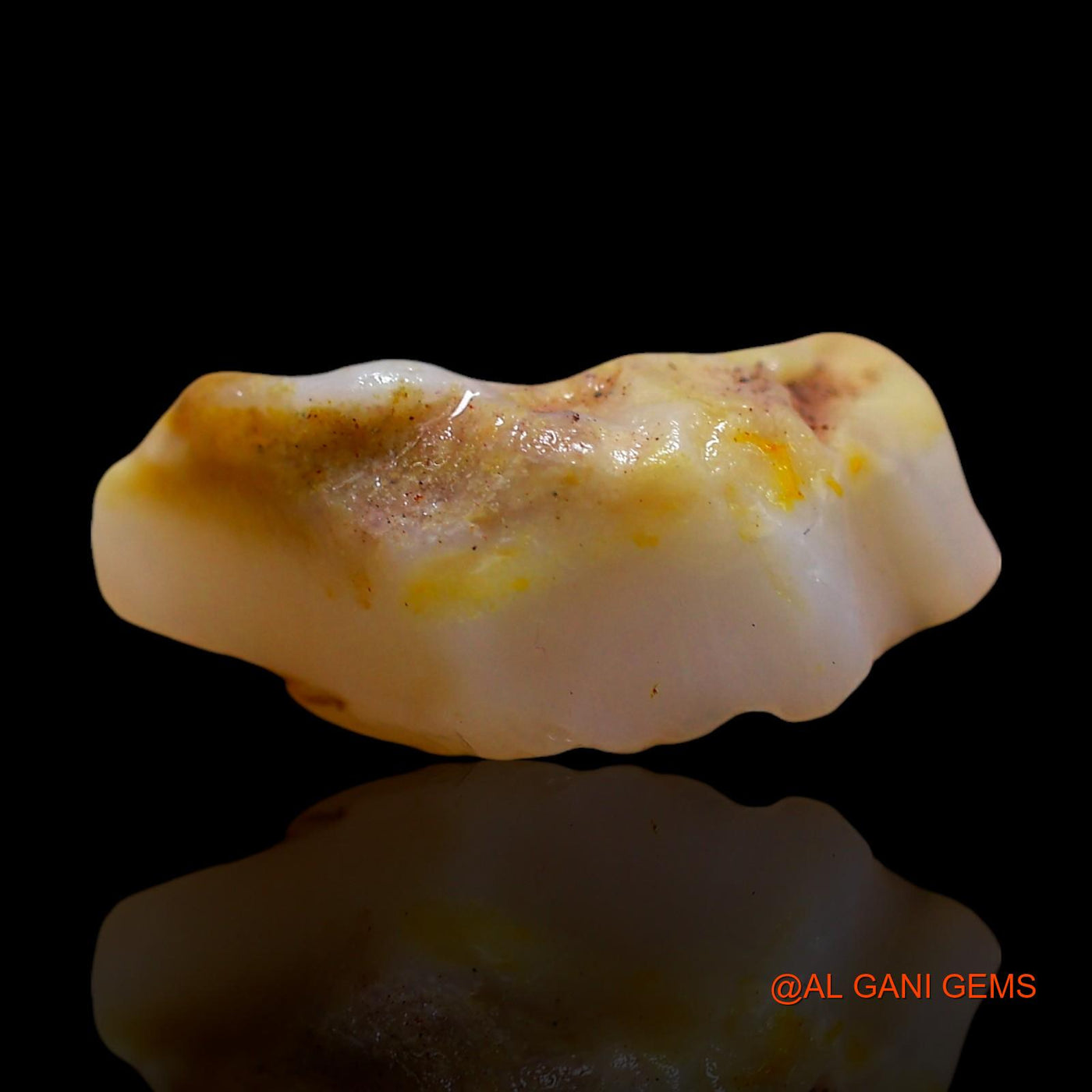4.00 Cts Natural Australian Fire Opal Fancy Rough Loose Gemstone For Jewelry 15x9x7 mm RD-570