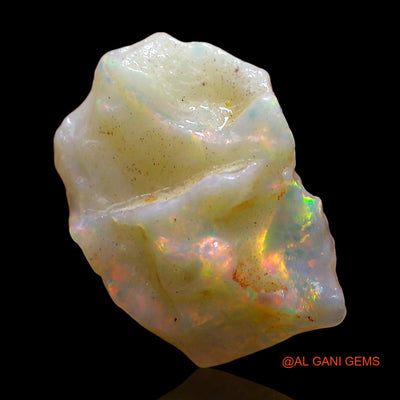 3.00 Cts Natural Australian Fire Opal Loose Gemstone Fancy Rough 14x10x4 mm RD-571