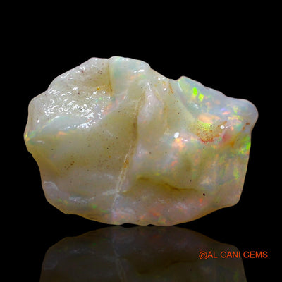 3.00 Cts Natural Australian Fire Opal Loose Gemstone Fancy Rough 14x10x4 mm RD-571