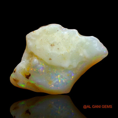 3.00 Cts Natural Australian Fire Opal Loose Gemstone Fancy Rough 17x11x4 mm RD-573