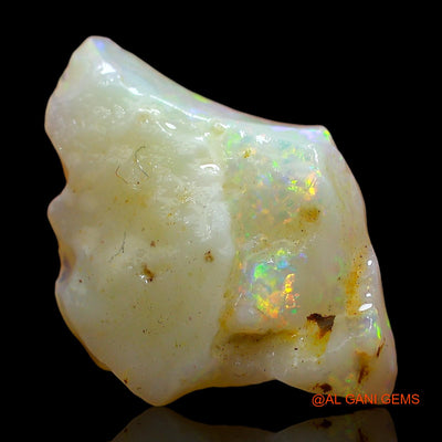 3.00 Cts Natural Australian Fire Opal Loose Gemstone Fancy Rough 17x11x4 mm RD-573