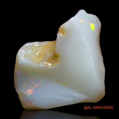4.00 Cts Natural Australian Fire Opal Loose Gemstone Fancy Rough 12x12x5 mm RD-574