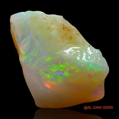 3.00 Cts Unheated Australian Fire Opal Loose Gemstone Fancy Rough Natural 11x10x4 mm RD-575