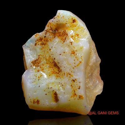 2.00 Cts Natural Australian Fire Opal Loose Gemstone Fancy Rough 15x11x3 mm RD-577