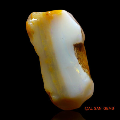 4.00 Cts Natural Australian Fire Opal Loose Gemstone Fancy Rough 15x8x5 mm RD-578