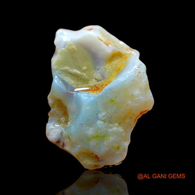 3.00 Cts Natural Australian Fire Opal Loose Gemstone Fancy Rough 15x11x5 mm RD-57