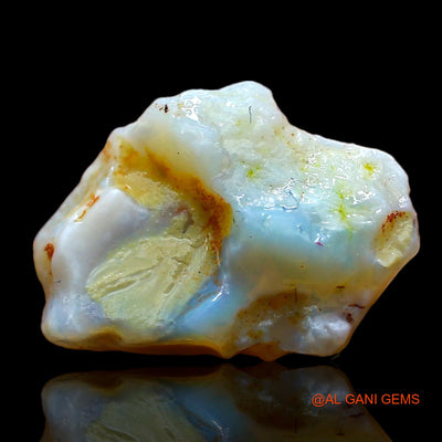 3.00 Cts Natural Australian Fire Opal Loose Gemstone Fancy Rough 15x11x5 mm RD-57