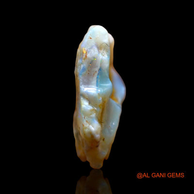 3.00 Cts Natural Australian Fire Opal Loose Gemstone Fancy Rough 15x11x5 mm RD-57