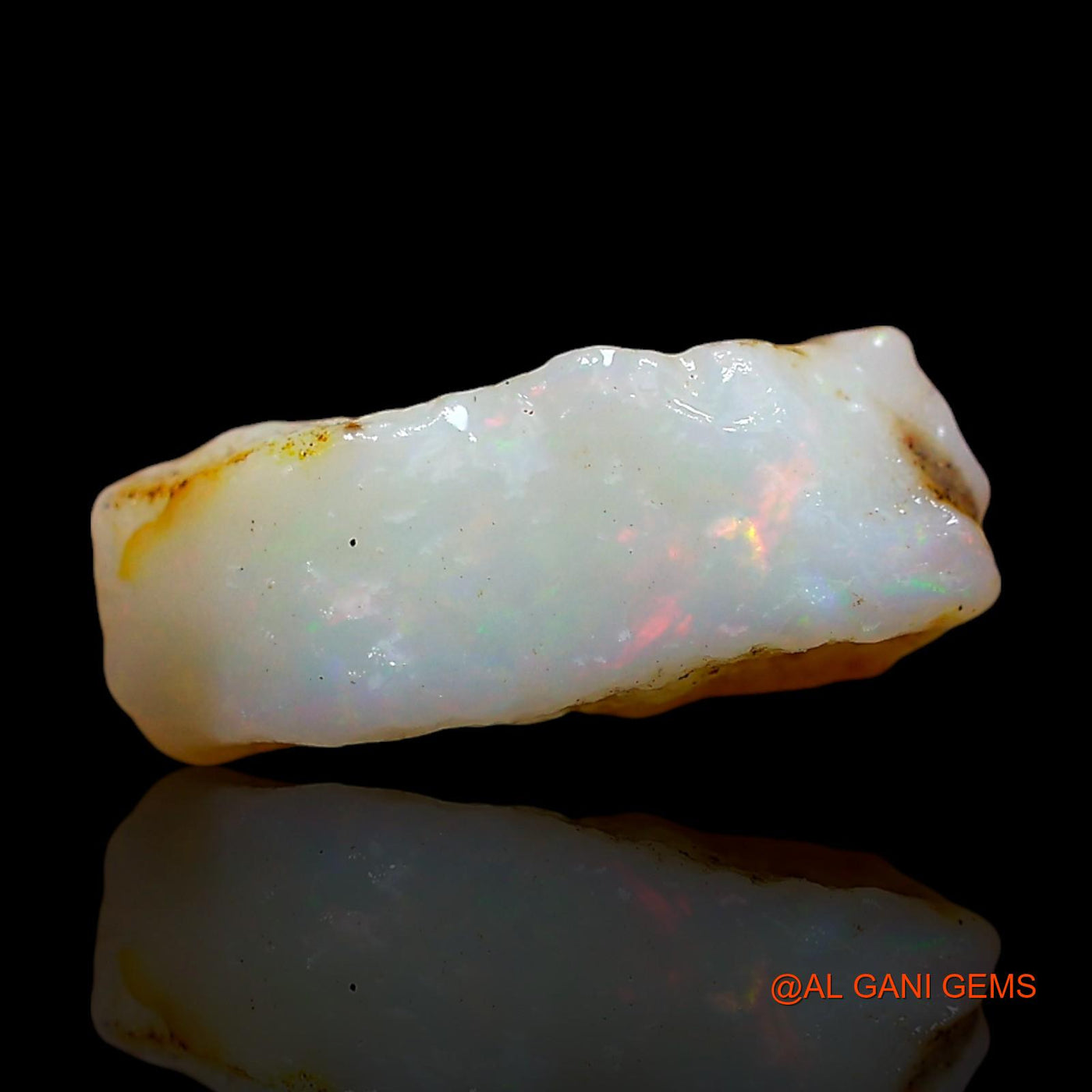 5.00 Cts Natural Australian Fire Opal Fancy Rough Loose Gemstone For Jewelry 13x12x5 mm RD-581
