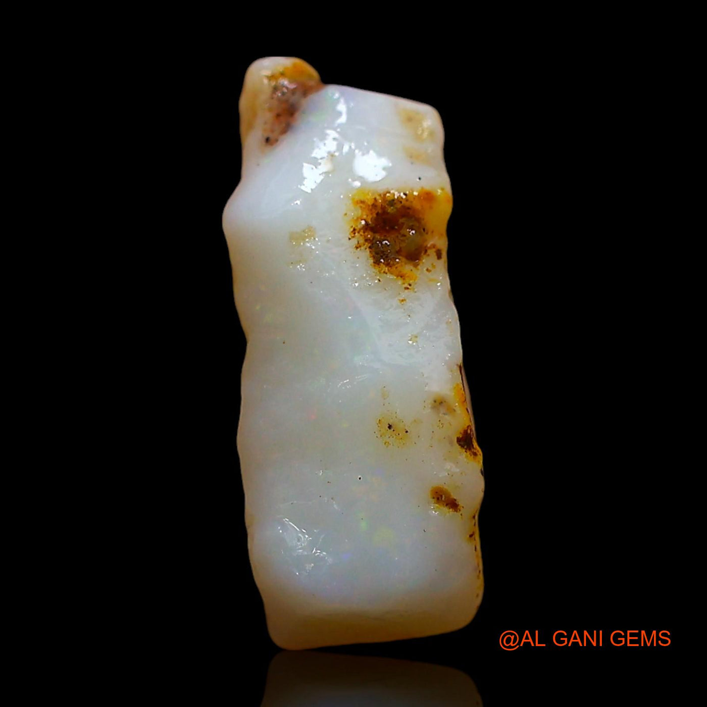 5.00 Cts Natural Australian Fire Opal Fancy Rough Loose Gemstone For Jewelry 13x12x5 mm RD-581