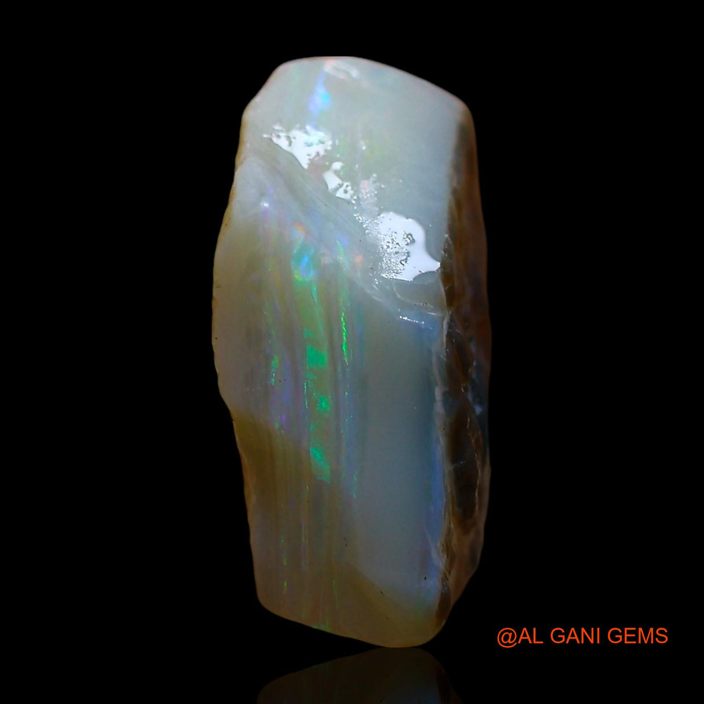 5.00 Cts Natural Australian Fire Opal Loose Gemstone Fancy Rough 13x11x6 mm RD-582