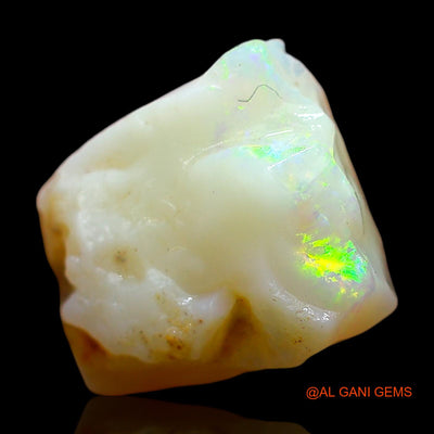 5.00 Cts Natural Australian Fire Opal Loose Gemstone Fancy Rough 12x10x7 mm RD-583