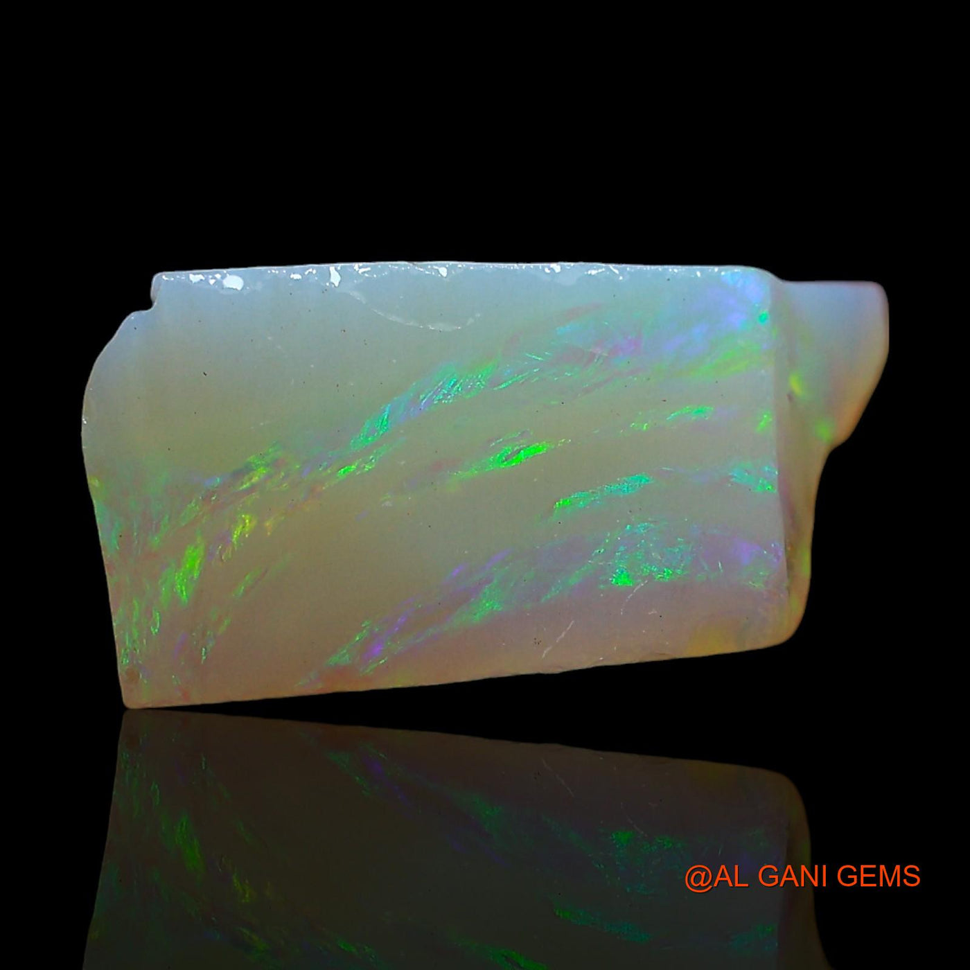 Natural Untreated Fire Opal Loose Gemstone Fancy Rough From Australia 5.00 Cts 13x8x6 mm RD-584