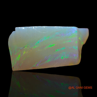 Natural Untreated Fire Opal Loose Gemstone Fancy Rough From Australia 5.00 Cts 13x8x6 mm RD-584