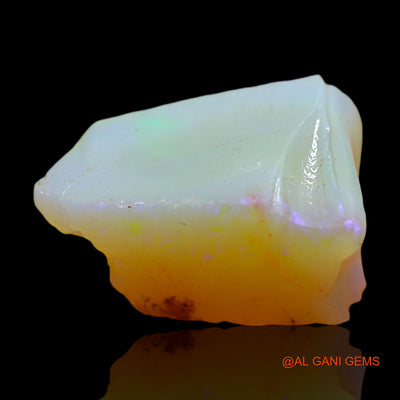 Natural Untreated Fire Opal Loose Gemstone Fancy Rough From Australia 5.00 Cts 13x8x6 mm RD-584