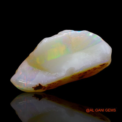 4.00 Cts Natural Australian Fire Opal Loose Gemstone Fancy Rough 14x9x6 mm RD-586