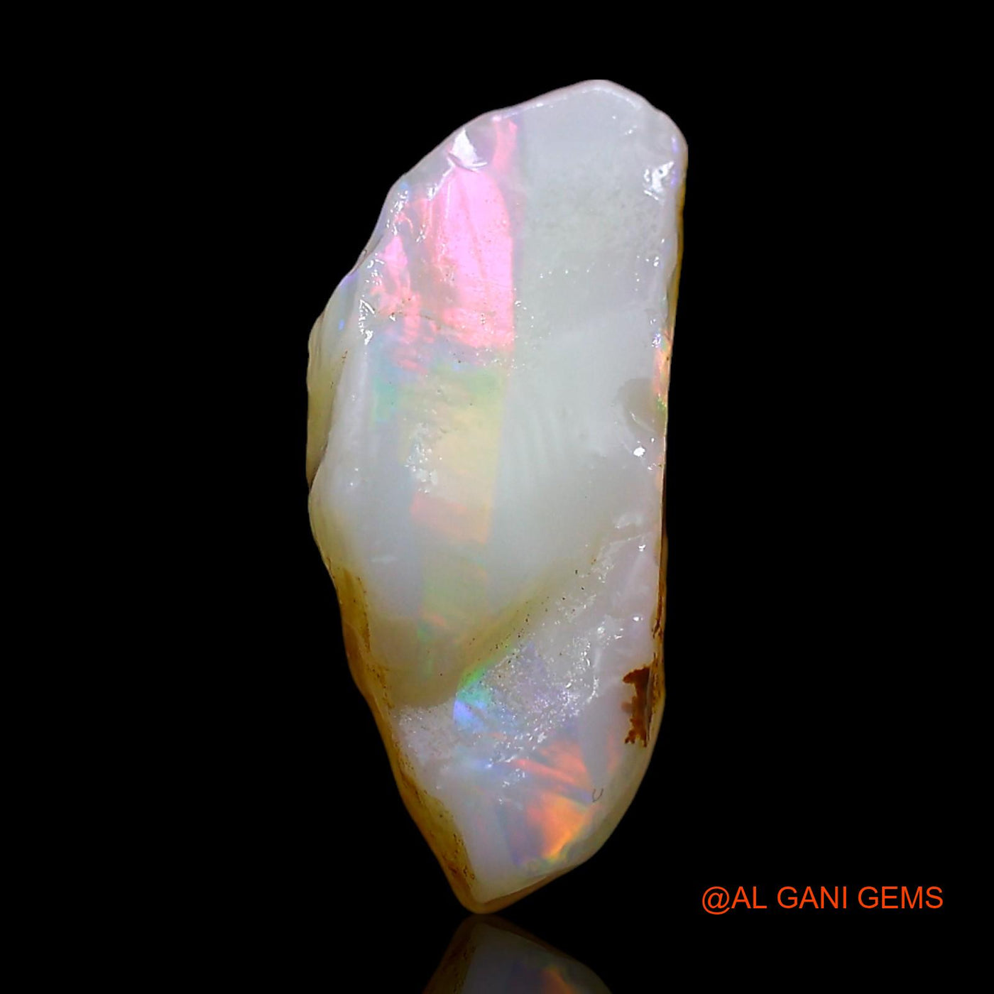 4.00 Cts Natural Australian Fire Opal Loose Gemstone Fancy Rough 14x9x6 mm RD-586