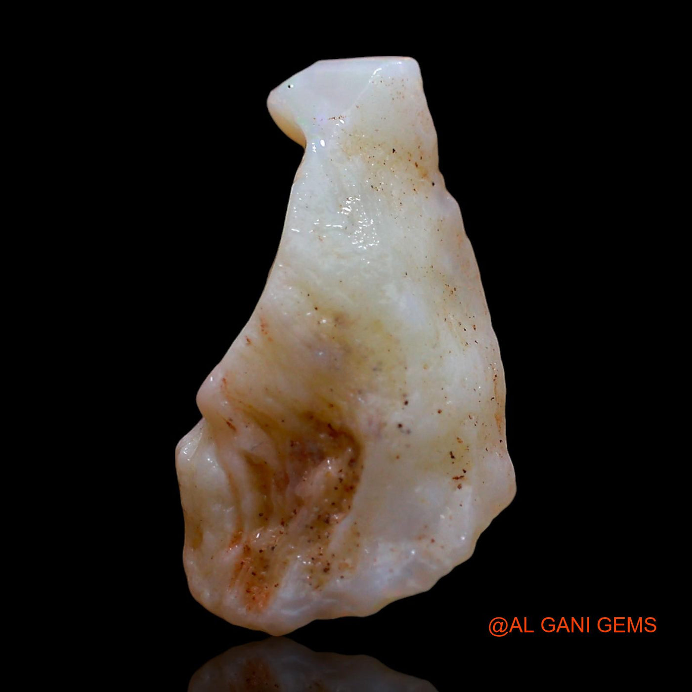 3.00 Cts Natural Australian Fire Opal Fancy Rough Loose Gemstone For Jewelry 16x9x5 mm RD-587