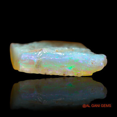 3.00 Cts Natural Australian Fire Opal Loose Gemstone Fancy Rough 12x10x3 mm RD-588