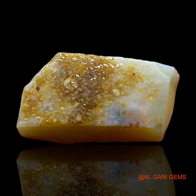 4.00 Cts Natural Australian Fire Opal Loose Gemstone Fancy Rough 13x7x4 mm RD-589