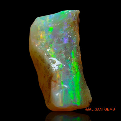 Natural Untreated Fire Opal Loose Gemstone Fancy Rough From Australia 2.00 Cts 12x6x5 mm RD-590