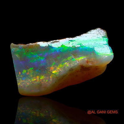 Natural Untreated Fire Opal Loose Gemstone Fancy Rough From Australia 2.00 Cts 12x6x5 mm RD-590