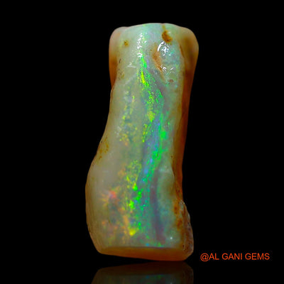 Natural Untreated Fire Opal Loose Gemstone Fancy Rough From Australia 2.00 Cts 12x6x5 mm RD-590