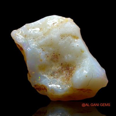 Natural Fire Opal Gemstone 4.00 Cts Loose Fancy Rough From Australia 14x10x5 mm RD-59
