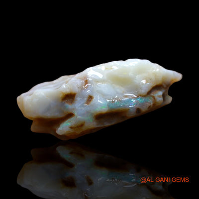 Natural Untreated Fire Opal Loose Gemstone Fancy Rough From Australia 59.00 Cts 36x26x12 mm RD-603