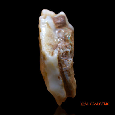Natural Untreated Fire Opal Loose Gemstone Fancy Rough From Australia 59.00 Cts 36x26x12 mm RD-603