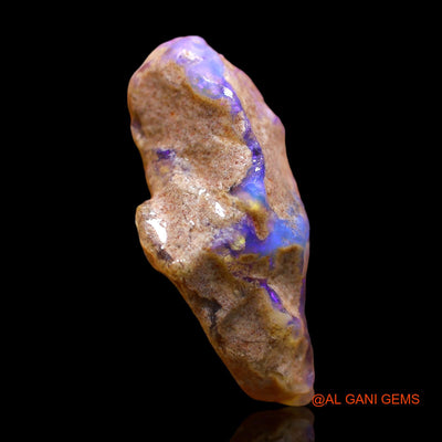 Natural Untreated Fire Opal Loose Gemstone Fancy Rough From Australia 55.00 Cts 33x26x13 mm RD-604