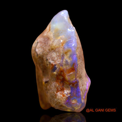 Natural Untreated Fire Opal Loose Gemstone Fancy Rough From Australia 55.00 Cts 33x26x13 mm RD-604