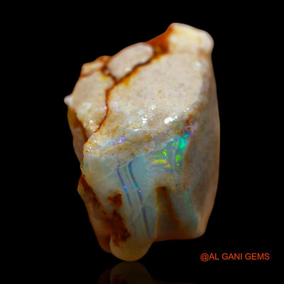 Natural Untreated Fire Opal Loose Gemstone Fancy Rough From Australia 61.00 Cts 30x26x16 mm RD-605