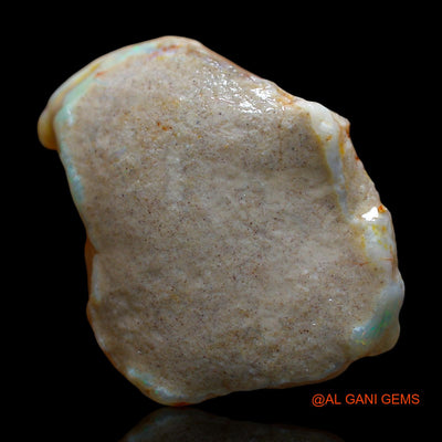 Natural Untreated Fire Opal Loose Gemstone Fancy Rough From Australia 61.00 Cts 30x26x16 mm RD-605