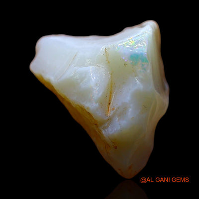 Natural Fire Opal Gemstone 5.00 Cts Loose Fancy Rough From Australia 14x11x9 mm RD-60