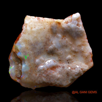 29.00 Cts Natural Australian Fire Opal Loose Gemstone Fancy Rough 31x27x7 mm RD-616