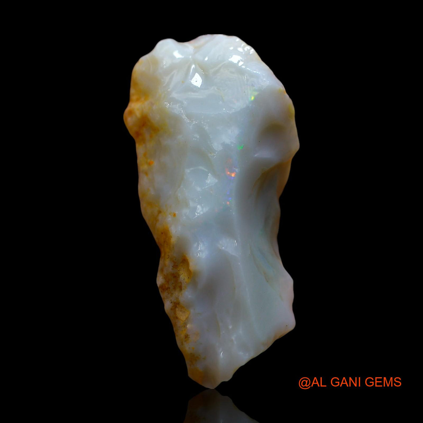 23.00 Cts Natural Australian Fire Opal Loose Gemstone Fancy Rough 35x17x9 mm RD-617