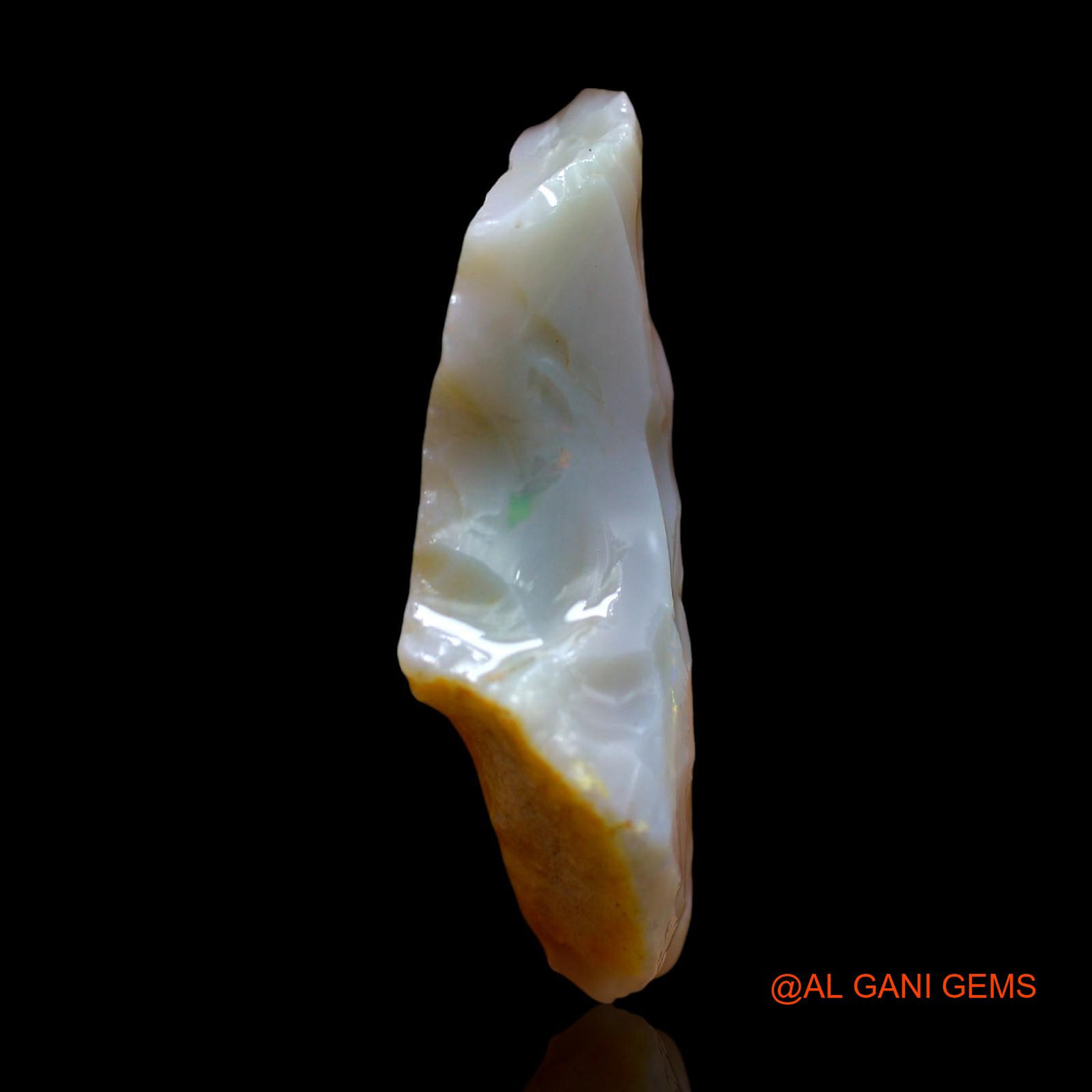 23.00 Cts Natural Australian Fire Opal Loose Gemstone Fancy Rough 35x17x9 mm RD-617