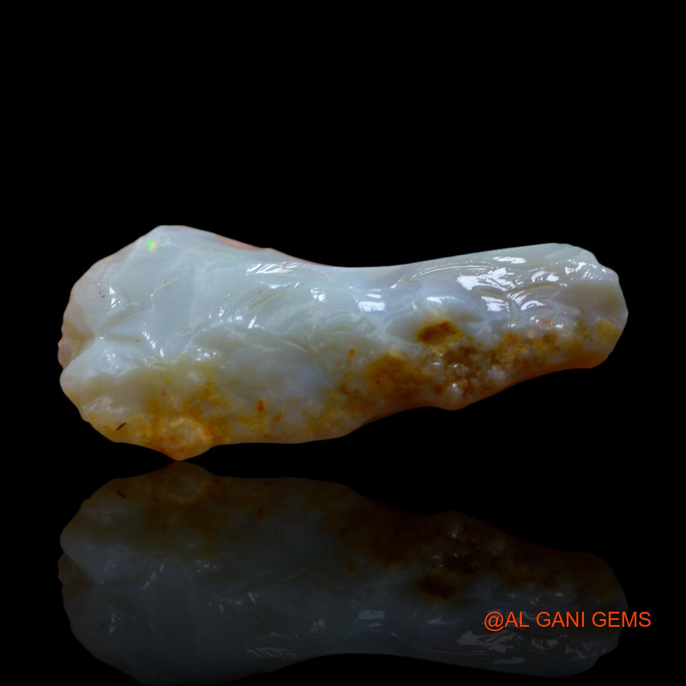 23.00 Cts Natural Australian Fire Opal Loose Gemstone Fancy Rough 35x17x9 mm RD-617
