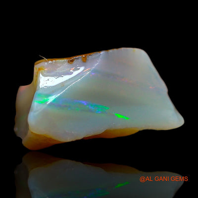 5.00 Cts Natural Australian Fire Opal Fancy Rough Loose Gemstone For Jewelry 13x10x7 mm RD-61