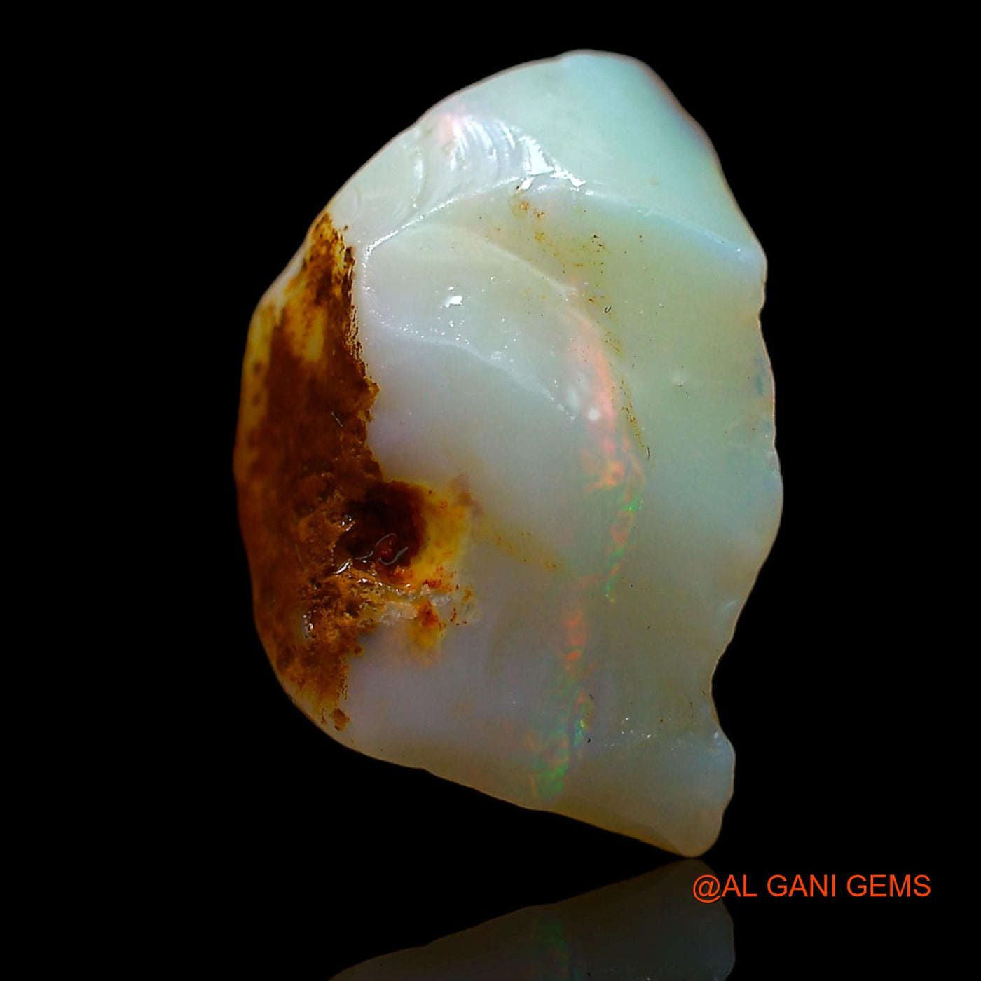 5.00 Cts Natural Australian Fire Opal Fancy Rough Loose Gemstone For Jewelry 13x10x7 mm RD-61