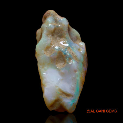 34.00 Cts Natural Australian Fire Opal Fancy Rough Loose Gemstone For Jewelry 29x19x13 mm RD-620