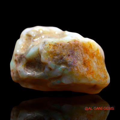34.00 Cts Natural Australian Fire Opal Fancy Rough Loose Gemstone For Jewelry 29x19x13 mm RD-620
