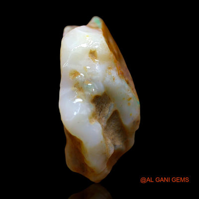 34.00 Cts Natural Australian Fire Opal Fancy Rough Loose Gemstone For Jewelry 29x19x13 mm RD-620