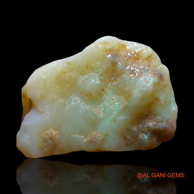 34.00 Cts Natural Australian Fire Opal Fancy Rough Loose Gemstone For Jewelry 29x19x13 mm RD-620