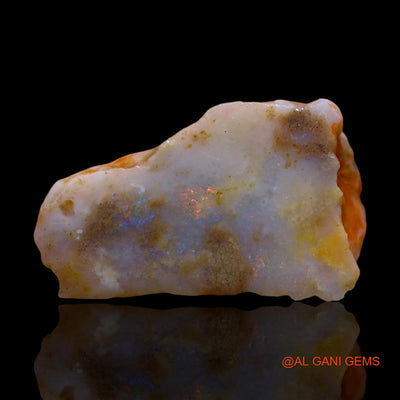 25.00 Cts Natural Australian Fire Opal Loose Gemstone Fancy Rough 29x19x8 mm RD-622