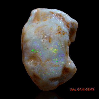 42.00 Cts Natural Australian Fire Opal Loose Gemstone Fancy Rough 28x20x16 mm RD-623