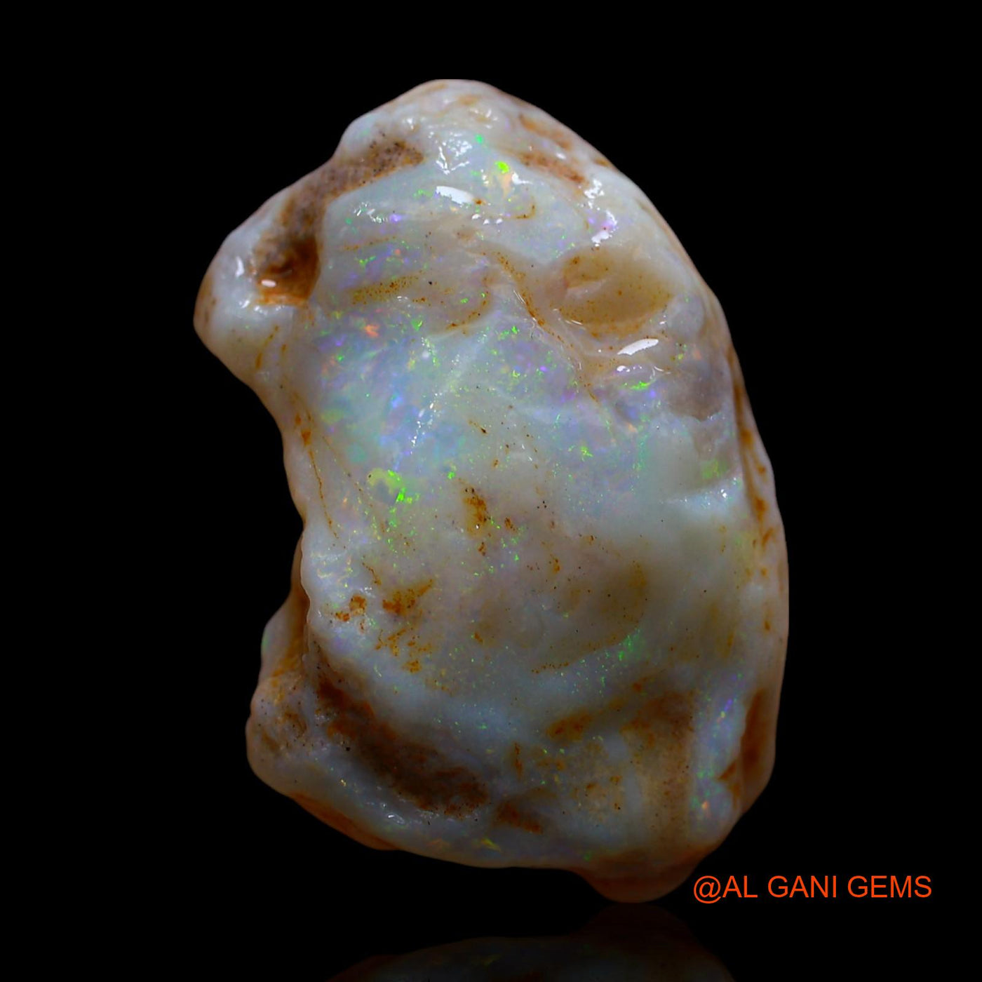 42.00 Cts Natural Australian Fire Opal Loose Gemstone Fancy Rough 28x20x16 mm RD-623