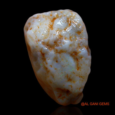 42.00 Cts Natural Australian Fire Opal Loose Gemstone Fancy Rough 28x20x16 mm RD-623