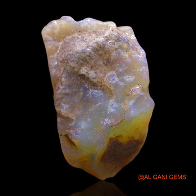 Natural Untreated Fire Opal Loose Gemstone Fancy Rough From Australia 21.00 Cts 29x17x8 mm RD-624